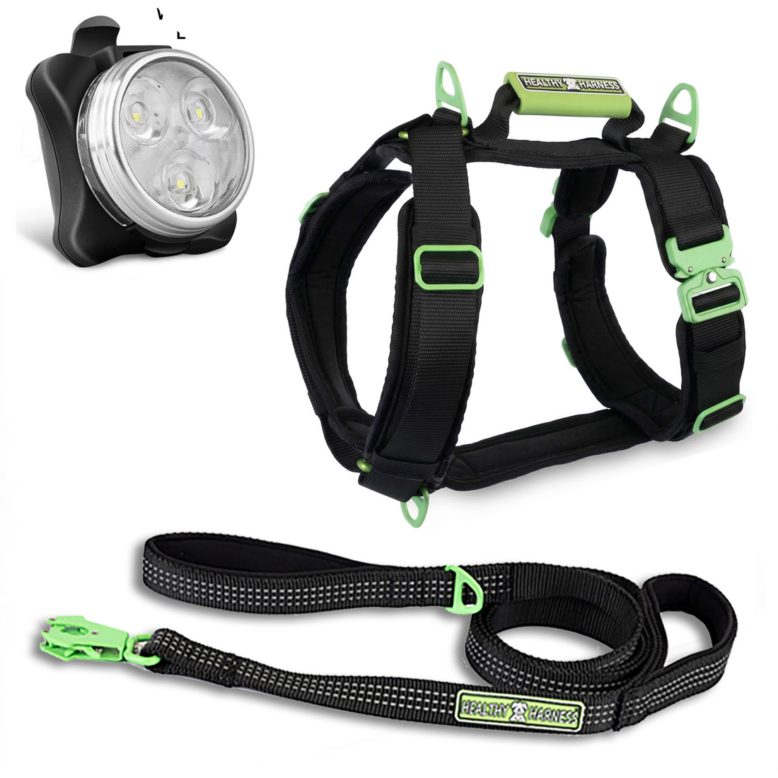 ULTIMATE URBAN Harness, LEASH and NITE Lite Bundle