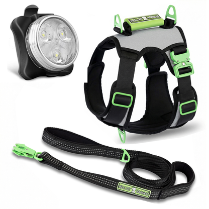 SUPREME SPORT Harness, LEASH and NITE Lite Bundle