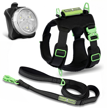 SUPREME SPORT Harness, LEASH and NITE Lite Bundle